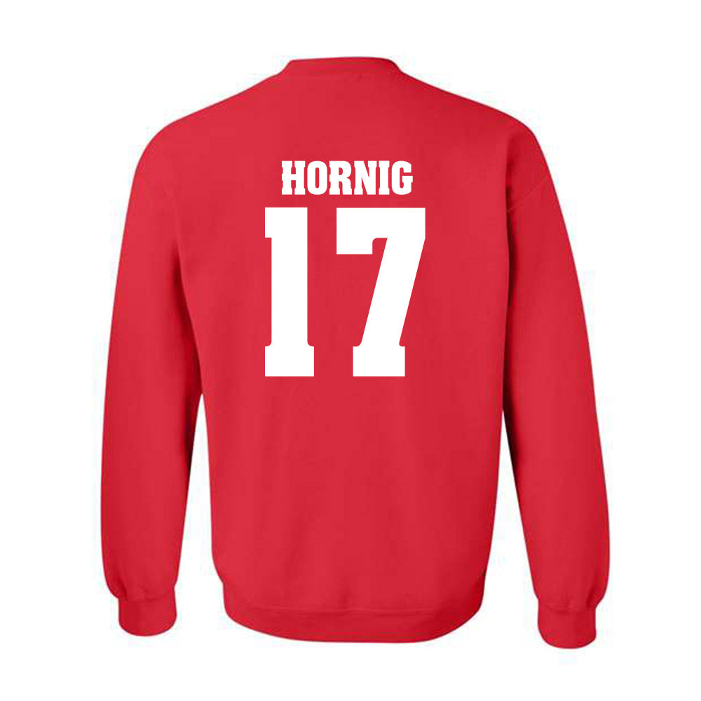 Wisconsin - NCAA Men's Soccer : Owen Hornig - Classic Shersey Crewneck Sweatshirt-1
