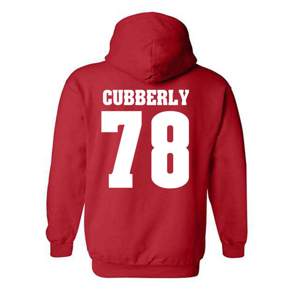 Wisconsin - NCAA Football : Colin Cubberly - Classic Shersey Hooded Sweatshirt-1