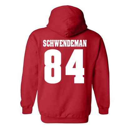 Wisconsin - NCAA Football : Ryan Schwendeman - Classic Shersey Hooded Sweatshirt-1
