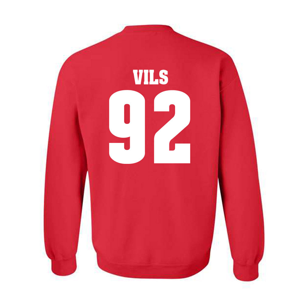 Wisconsin - NCAA Football : Nolan Vils - Classic Shersey Crewneck Sweatshirt-1