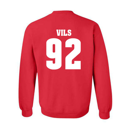 Wisconsin - NCAA Football : Nolan Vils - Classic Shersey Crewneck Sweatshirt-1