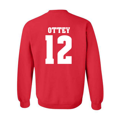 Wisconsin - NCAA Women's Soccer : Ella Ottey - Classic Shersey Crewneck Sweatshirt-1