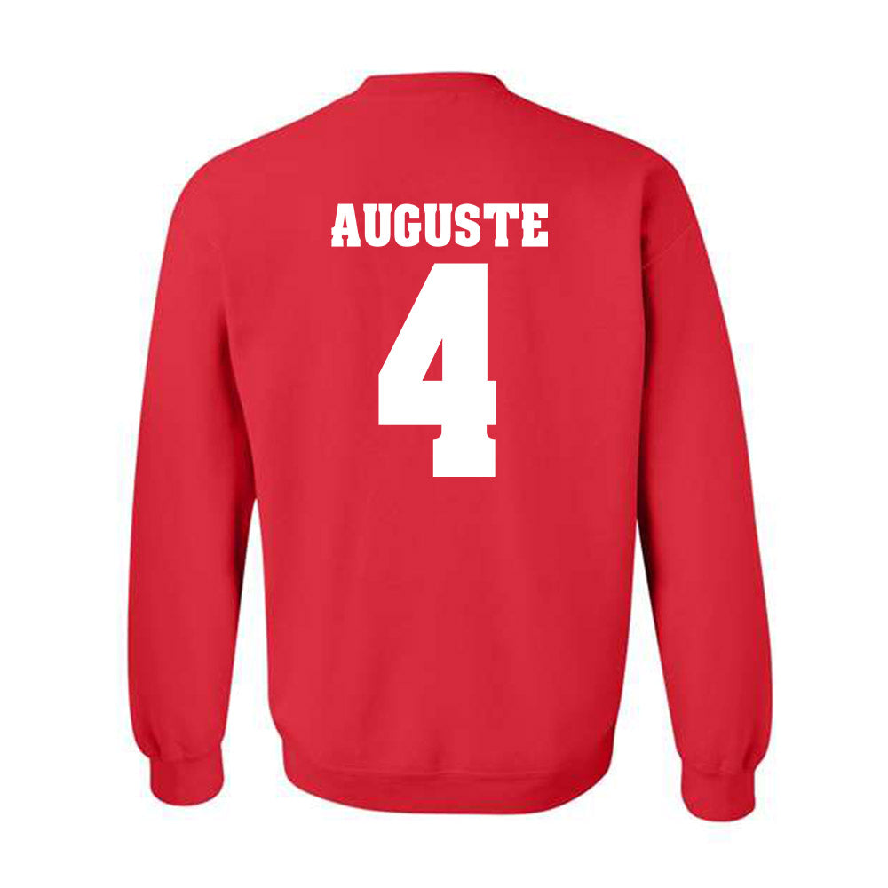 Wisconsin - NCAA Women's Volleyball : Jaela Auguste - Classic Shersey Crewneck Sweatshirt-1
