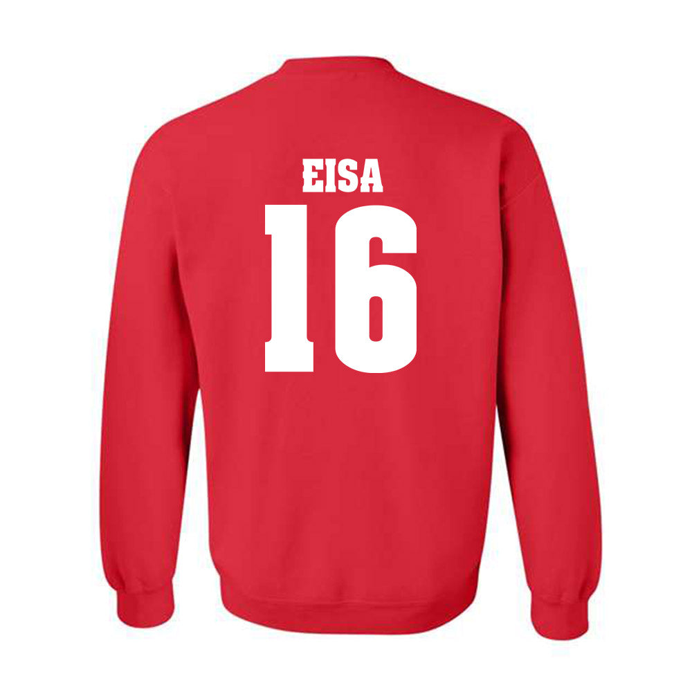 Wisconsin - NCAA Men's Soccer : Roman Eisa - Classic Shersey Crewneck Sweatshirt-1