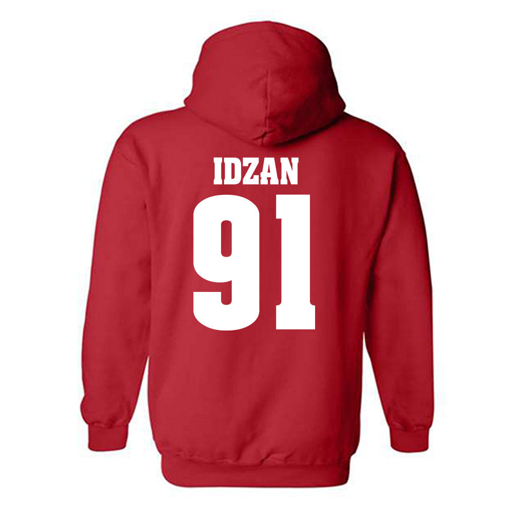 Wisconsin - NCAA Men's Ice Hockey : Bruno Idzan - Classic Shersey Hooded Sweatshirt-1