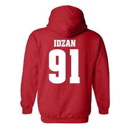 Wisconsin - NCAA Men's Ice Hockey : Bruno Idzan - Classic Shersey Hooded Sweatshirt-1