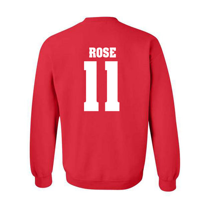 Wisconsin - NCAA Women's Basketball : Caia Rose - Classic Shersey Crewneck Sweatshirt-1