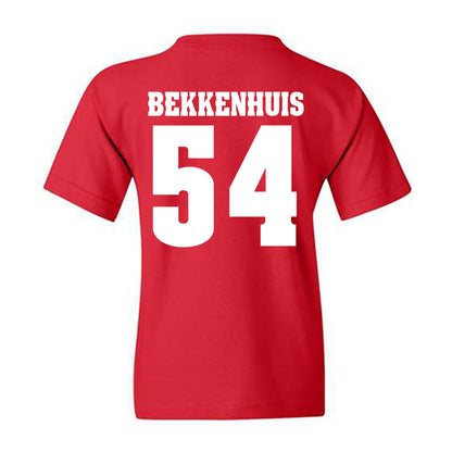 Wisconsin - NCAA Football : Brady Bekkenhuis - Classic Shersey Youth T-Shirt-1
