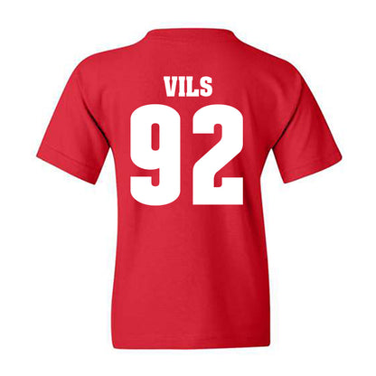 Wisconsin - NCAA Football : Nolan Vils - Classic Shersey Youth T-Shirt-1