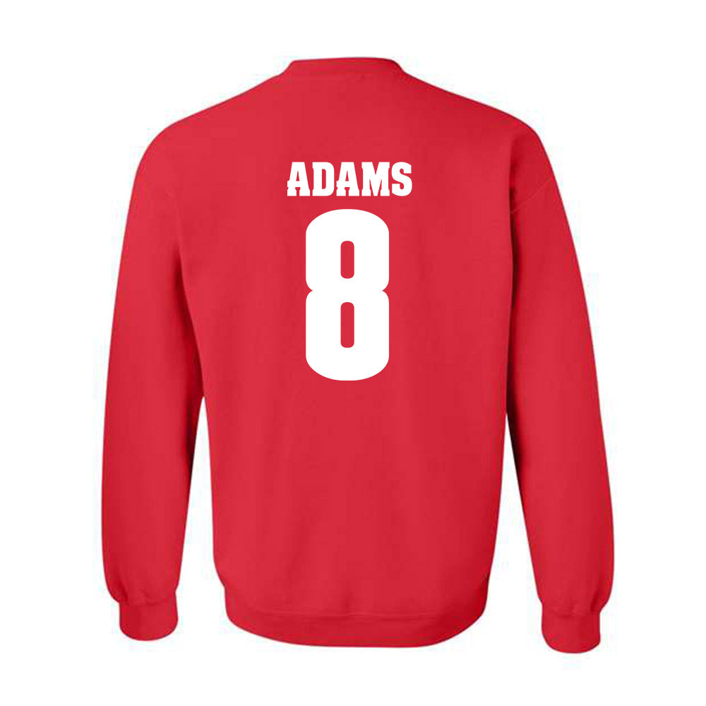 Wisconsin - NCAA Football : Deuce Adams - Classic Shersey Crewneck Sweatshirt-1