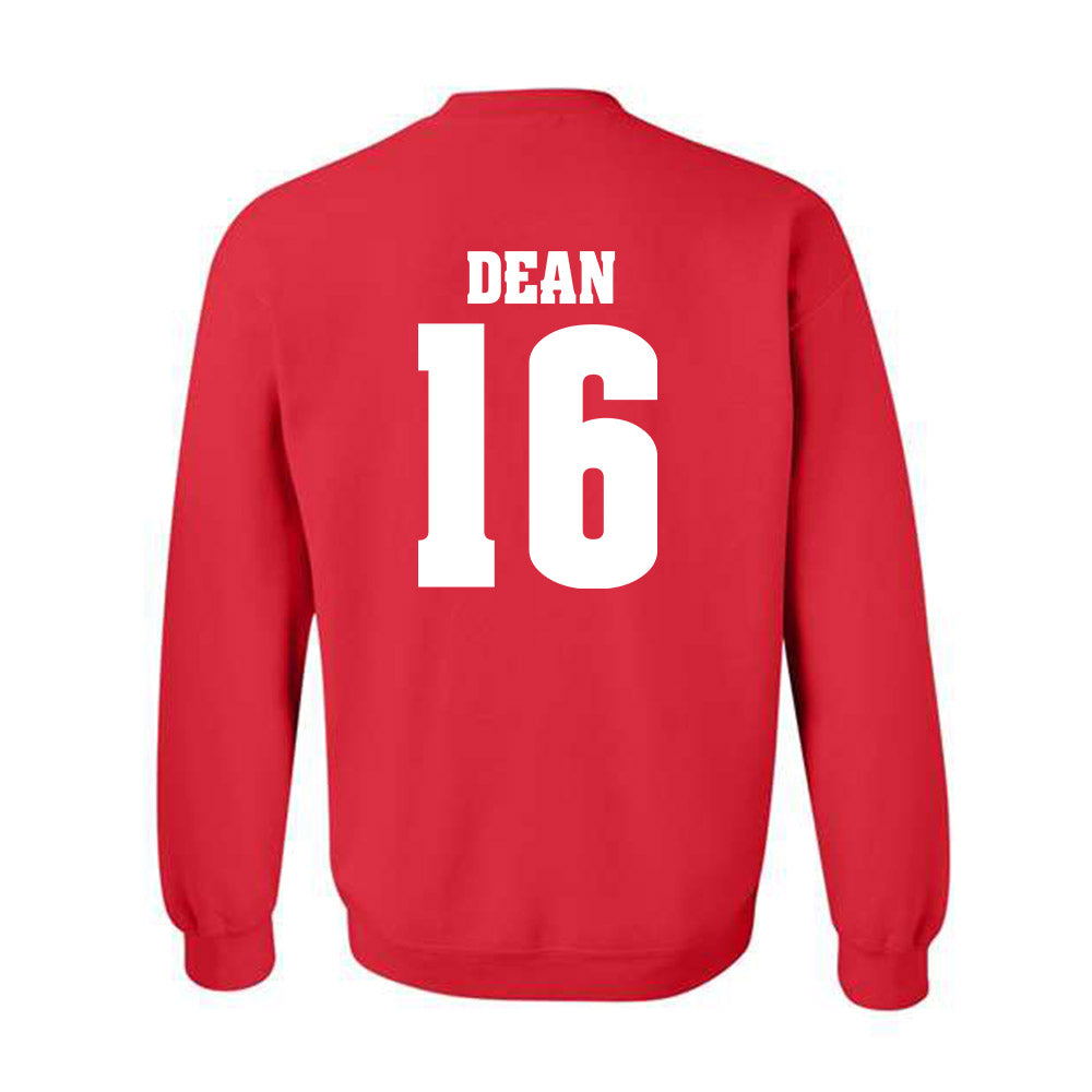 Wisconsin - NCAA Football : Grant Dean - Classic Shersey Crewneck Sweatshirt-1