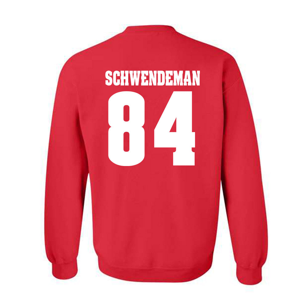 Wisconsin - NCAA Football : Ryan Schwendeman - Classic Shersey Crewneck Sweatshirt-1
