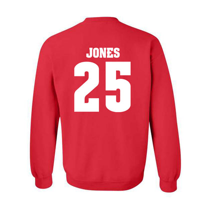 Wisconsin - NCAA Men's Soccer : Ellis Jones - Classic Shersey Crewneck Sweatshirt-1