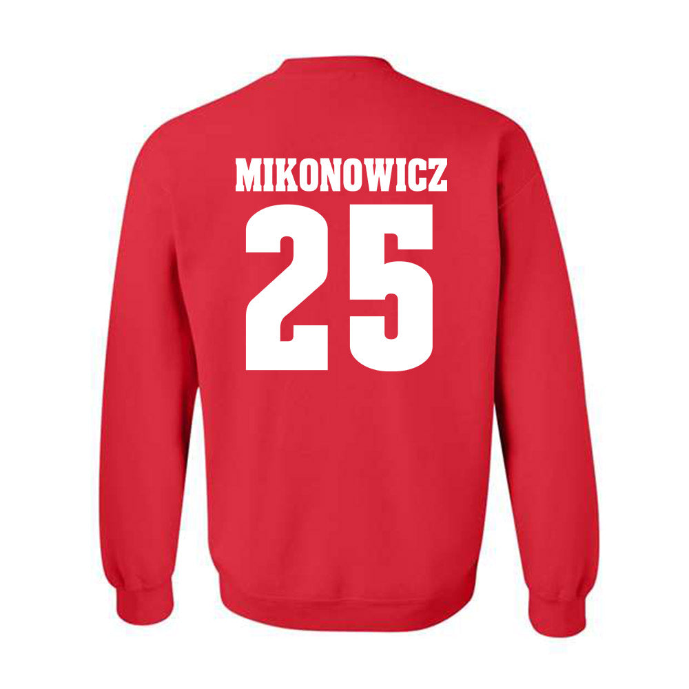 Wisconsin - NCAA Football : Will Mikonowicz - Classic Shersey Crewneck Sweatshirt-1
