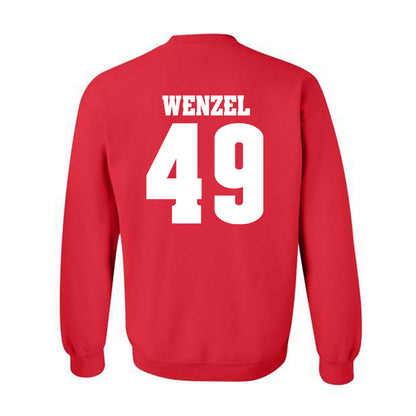 Wisconsin - NCAA Football : Ben Wenzel - Classic Shersey Crewneck Sweatshirt-1