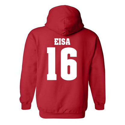 Wisconsin - NCAA Men's Soccer : Roman Eisa - Classic Shersey Hooded Sweatshirt-1