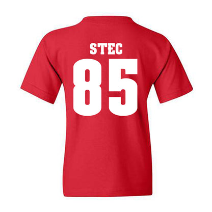 Wisconsin - NCAA Football : Grant Stec - Classic Shersey Youth T-Shirt-1