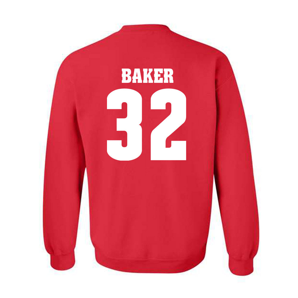 Wisconsin - NCAA Women's Ice Hockey : Chloe Baker - Classic Shersey Crewneck Sweatshirt-1