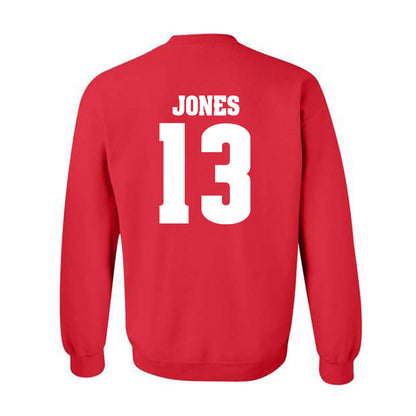 Wisconsin - NCAA Men's Basketball : Hayden Jones - Classic Shersey Crewneck Sweatshirt-1