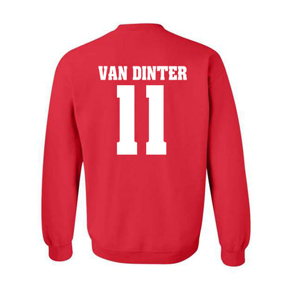 Wisconsin - NCAA Football : Carson Van Dinter - Classic Shersey Crewneck Sweatshirt-1