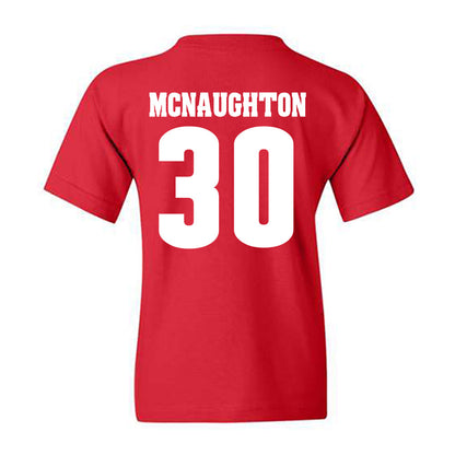 Wisconsin - NCAA Women's Ice Hockey : Ava McNaughton - Classic Shersey Youth T-Shirt-1