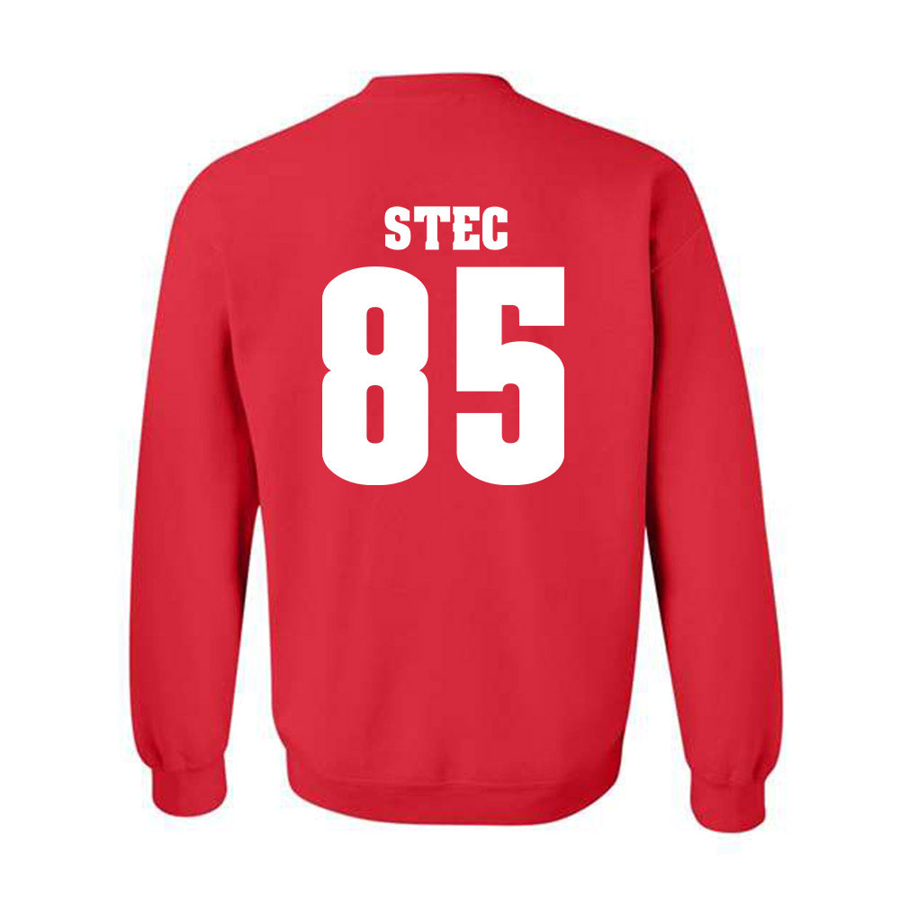 Wisconsin - NCAA Football : Grant Stec - Classic Shersey Crewneck Sweatshirt-1