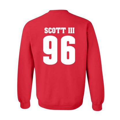 Wisconsin - NCAA Football : Arthur Scott III - Classic Shersey Crewneck Sweatshirt-1