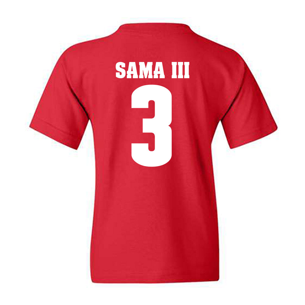 Wisconsin - NCAA Football : Abu Sama III - Classic Shersey Youth T-Shirt-1