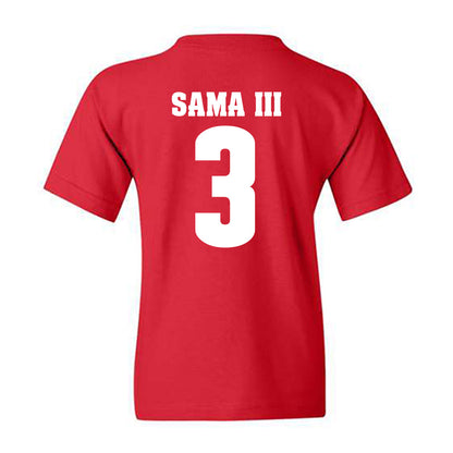 Wisconsin - NCAA Football : Abu Sama III - Classic Shersey Youth T-Shirt-1