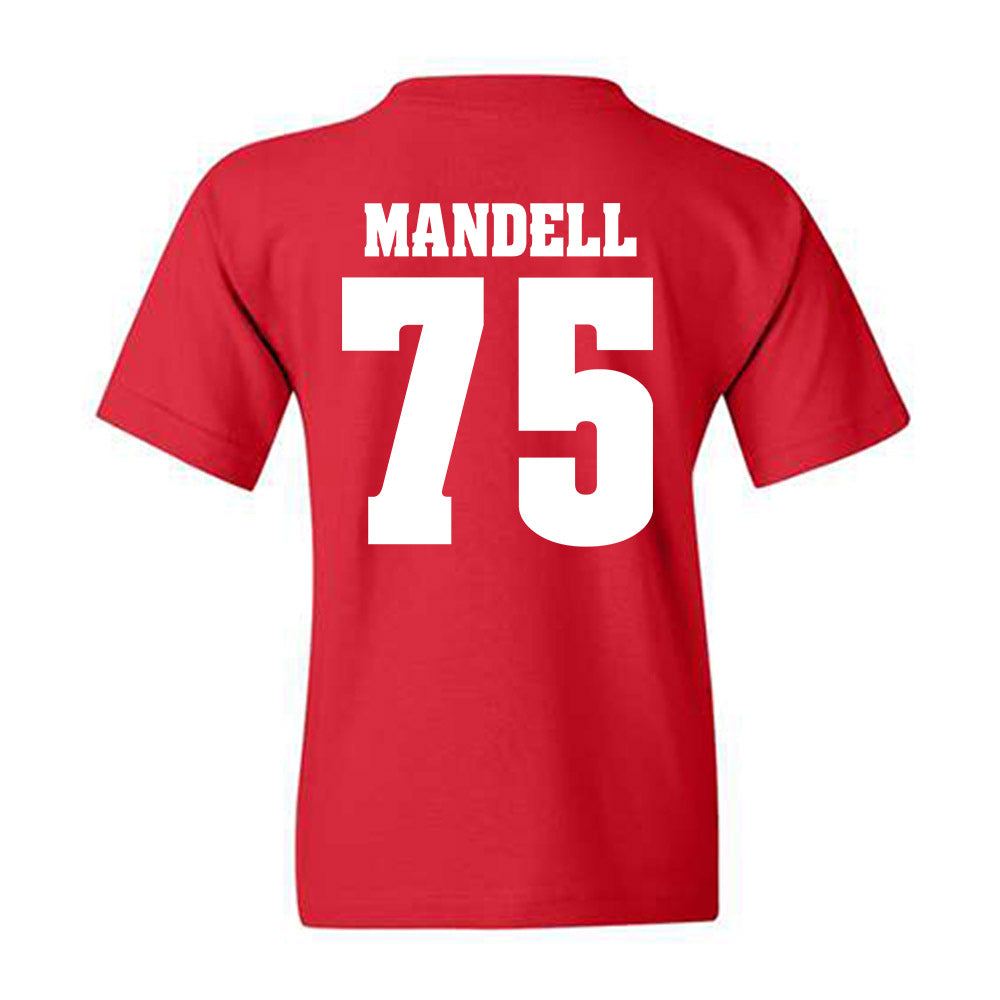 Wisconsin - NCAA Football : Emerson Mandell - Classic Shersey Youth T-Shirt-1