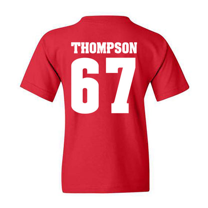 Wisconsin - NCAA Women's Volleyball : Halle Thompson - Classic Shersey Youth T-Shirt-1