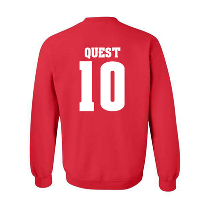 Wisconsin - NCAA Women's Volleyball : Madison Quest - Classic Shersey Crewneck Sweatshirt-1
