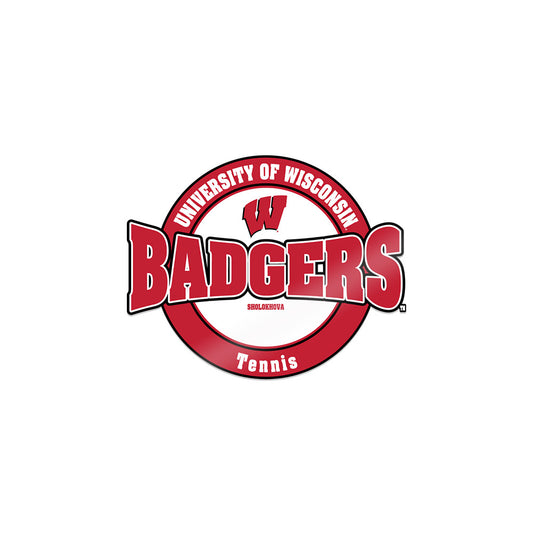 Wisconsin - NCAA Women's Tennis : Maria Sholokhova - Sticker-0