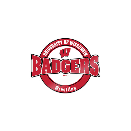 Wisconsin - NCAA Wrestling : Braxton Amos - Sticker-0