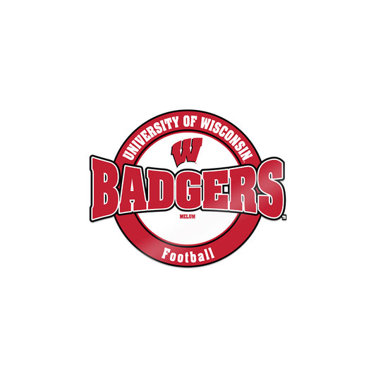 Wisconsin - NCAA Football : Brady Melum - Sticker-0