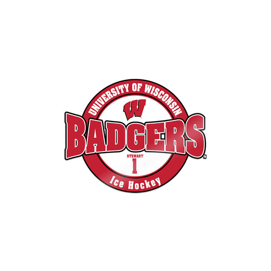 Wisconsin - NCAA Women's Ice Hockey : Rhyah Stewart - Sticker-0