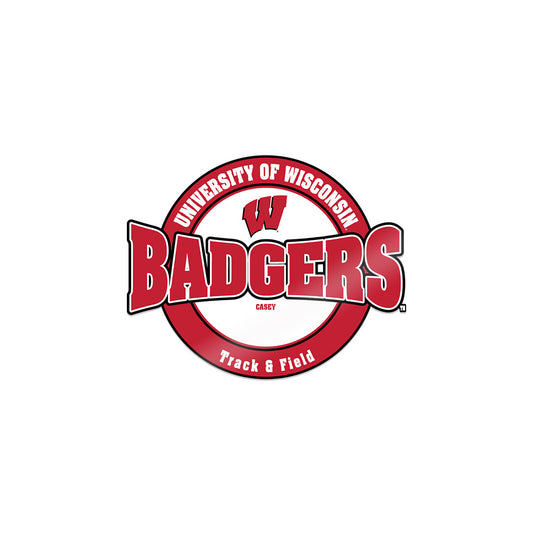 Wisconsin - NCAA Men's Track & Field : Andrew Casey - Sticker-0