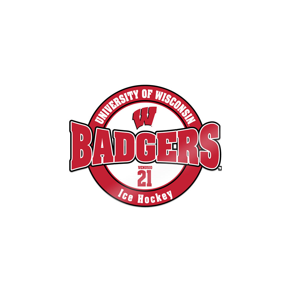 Wisconsin - NCAA Women's Ice Hockey : Emma Venusio - Sticker-0