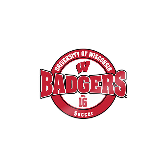 Wisconsin - NCAA Men's Soccer : Roman Eisa - Sticker-0