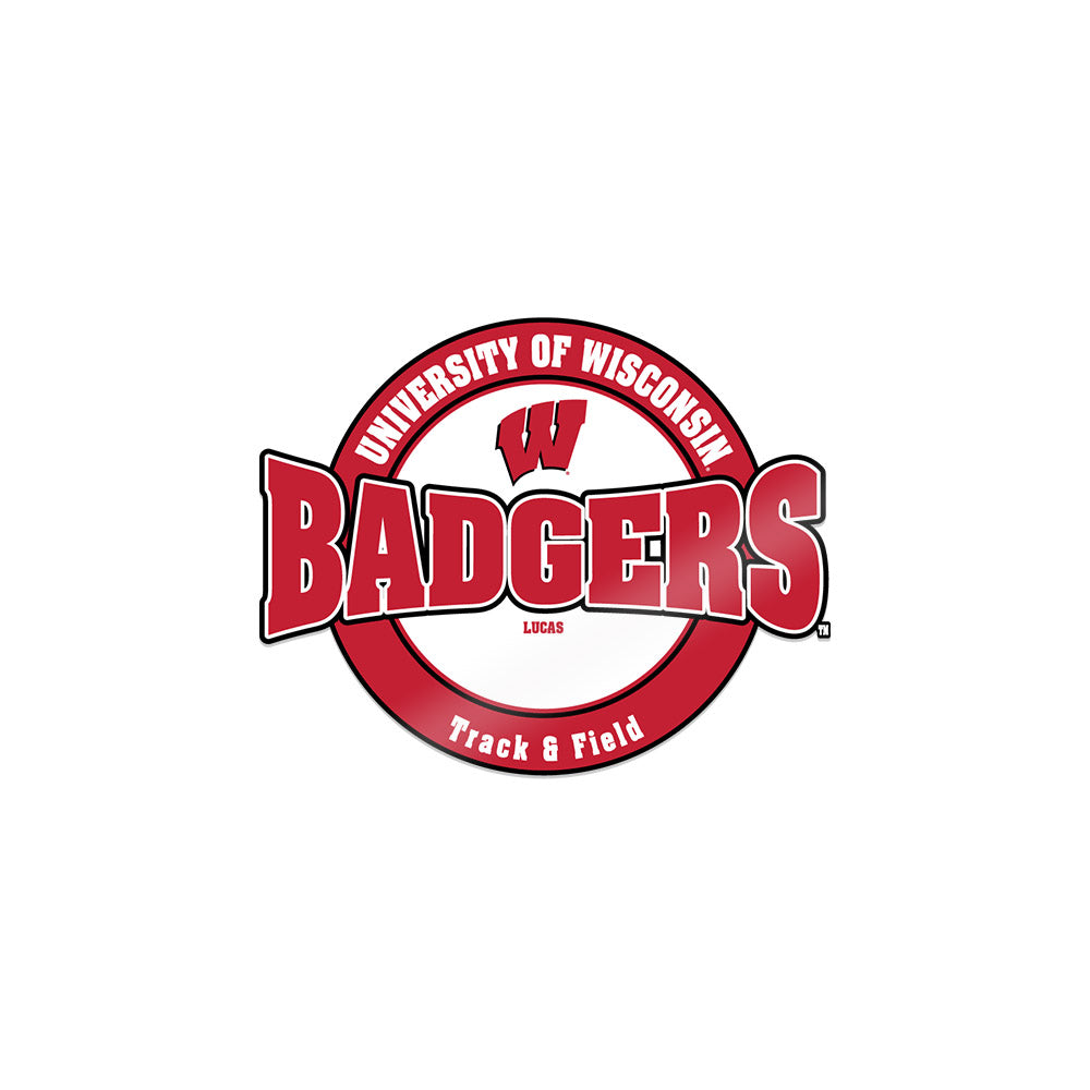 Wisconsin - NCAA Women's Track & Field : Hadley Lucas - Sticker-0