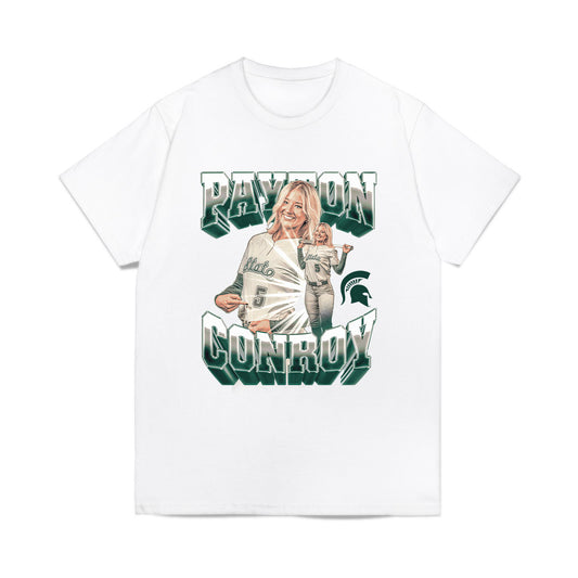 Michigan State - NCAA Softball : Payton Conroy - Collage Comfort Colors T-Shirt-0