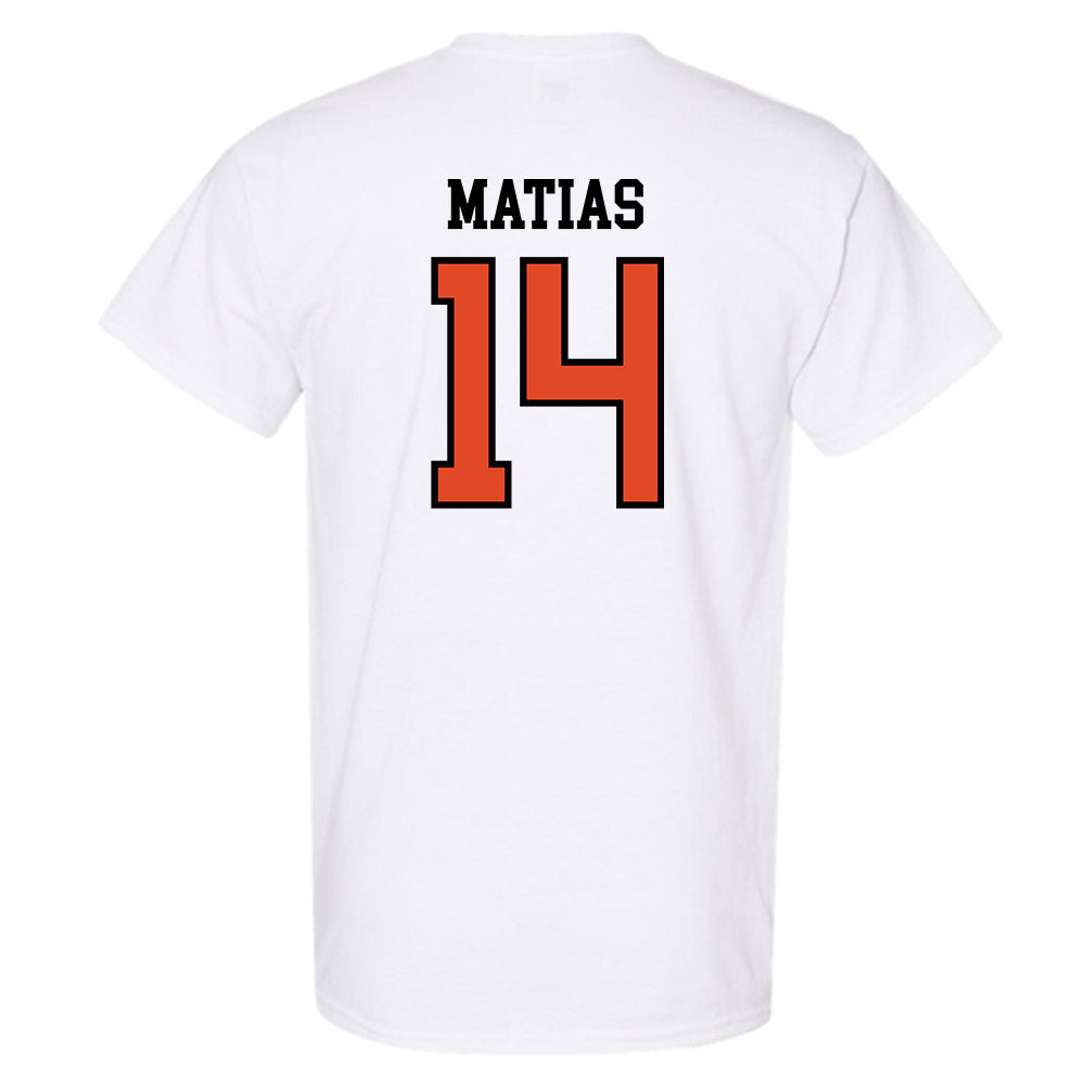 Oregon State - NCAA Women's Volleyball : Jackie Matias - Sports Shersey T-Shirt-1