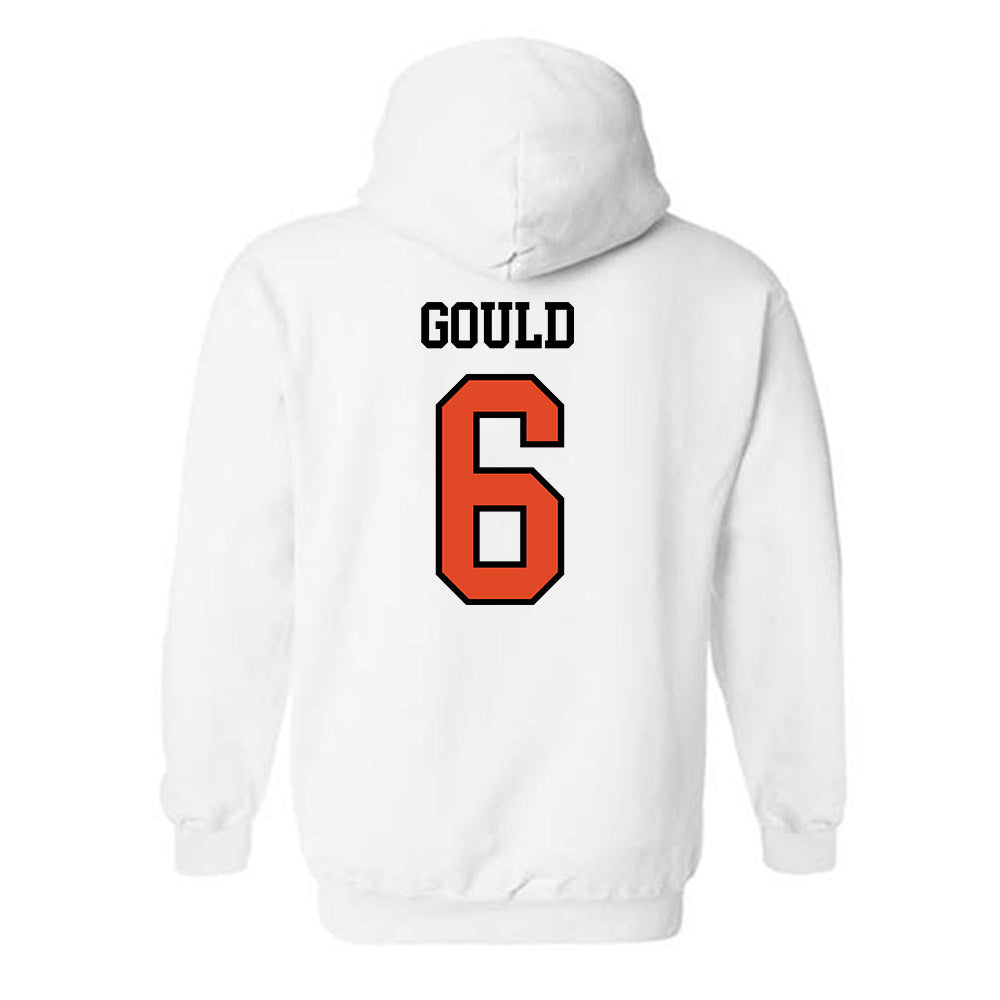 Oregon State - NCAA Women's Volleyball : Bridget Gould - Sports Shersey Hooded Sweatshirt-1