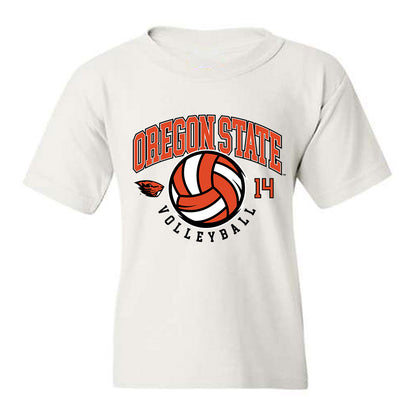 Oregon State - NCAA Women's Volleyball : Jackie Matias - Sports Shersey Youth T-Shirt-0