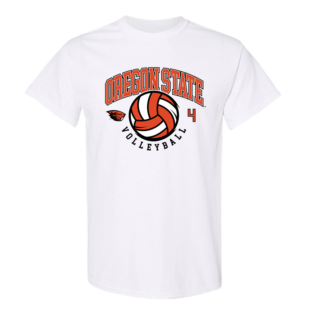 Oregon State - NCAA Women's Volleyball : Isabel Bertelsen - Sports Shersey T-Shirt-0
