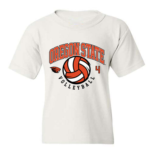 Oregon State - NCAA Women's Volleyball : Isabel Bertelsen - Sports Shersey Youth T-Shirt-0