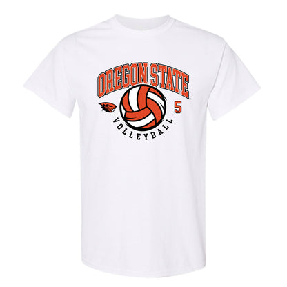 Oregon State - NCAA Women's Volleyball : Kamanaookalani Goldstein - Sports Shersey T-Shirt-0