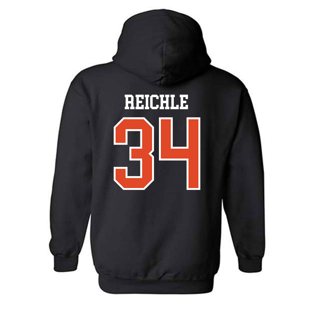 Oregon State - NCAA Football : Jake Reichle - Sports Shersey Hooded Sweatshirt-1