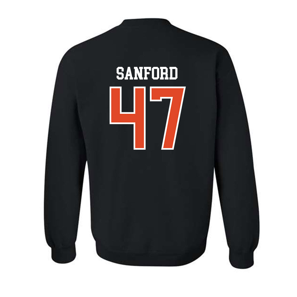 Oregon State - NCAA Football : Luke Sanford - Sports Shersey Crewneck Sweatshirt-1