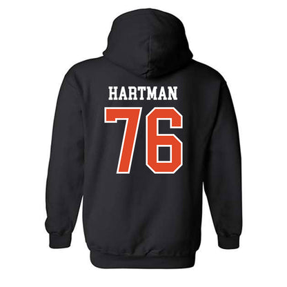 Oregon State - NCAA Football : Ben Hartman - Sports Shersey Hooded Sweatshirt-1